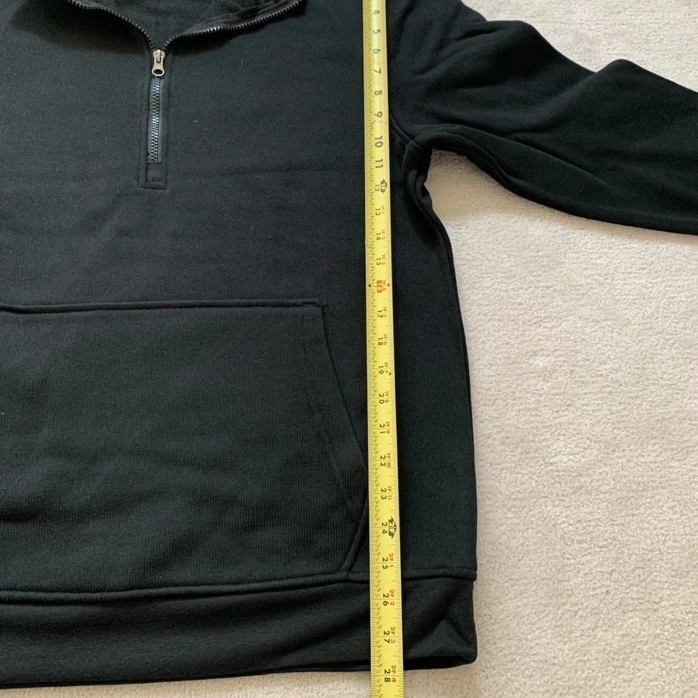 Nwt WICKED STITCH Fleece 1/2 Zip sweater size Large